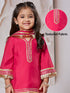 Girl's' Kurta Set With Dupatta